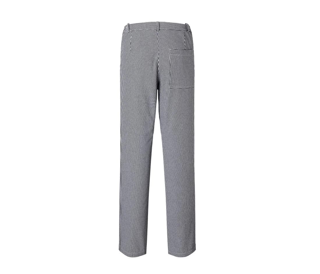 Pantalon de cuisine «Basic» – Noir – vue de dos