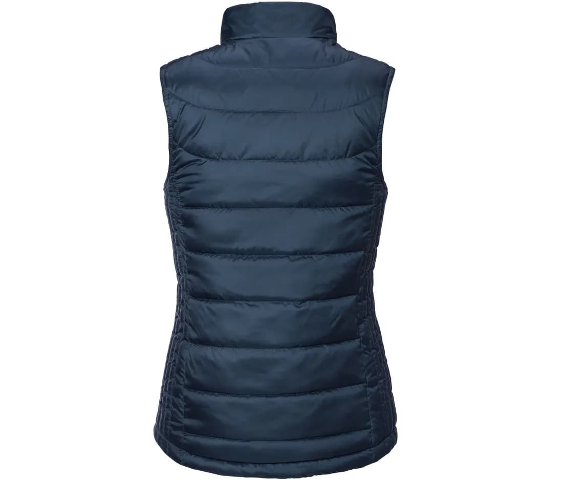 Bodywarmer «Nano» femme – Marine foncé – vue de dos