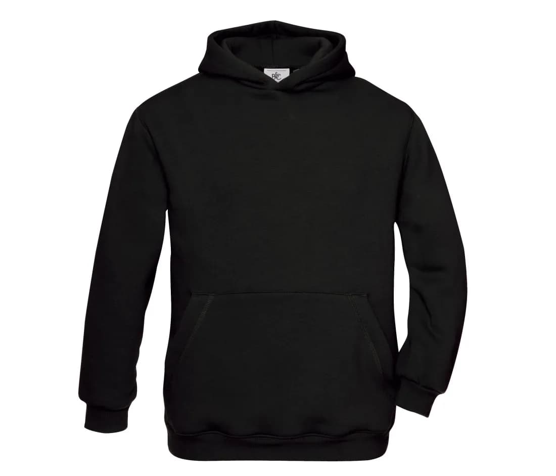 Kinder Hoodie – Schwarz