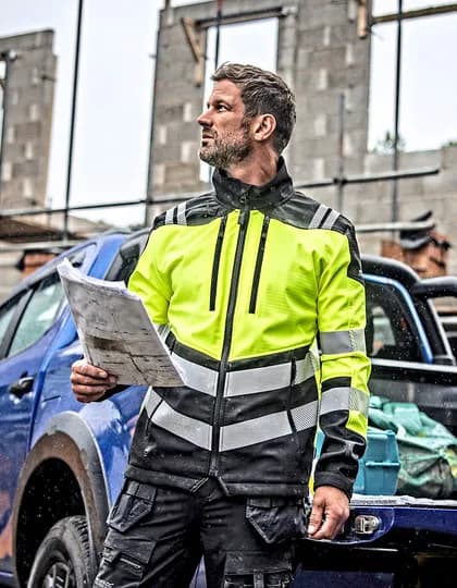 Hi-Vis X-Pro 3 Layer Softshell Jacket (Class 2)