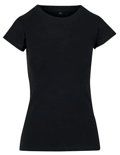 Ladies Basic Stretch Tee – Noir