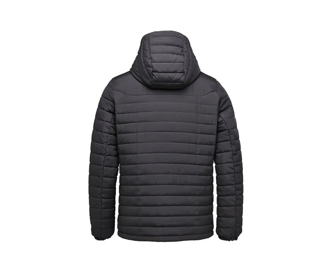 M's Nautilus Quilted Hoody – Noir – vue de dos