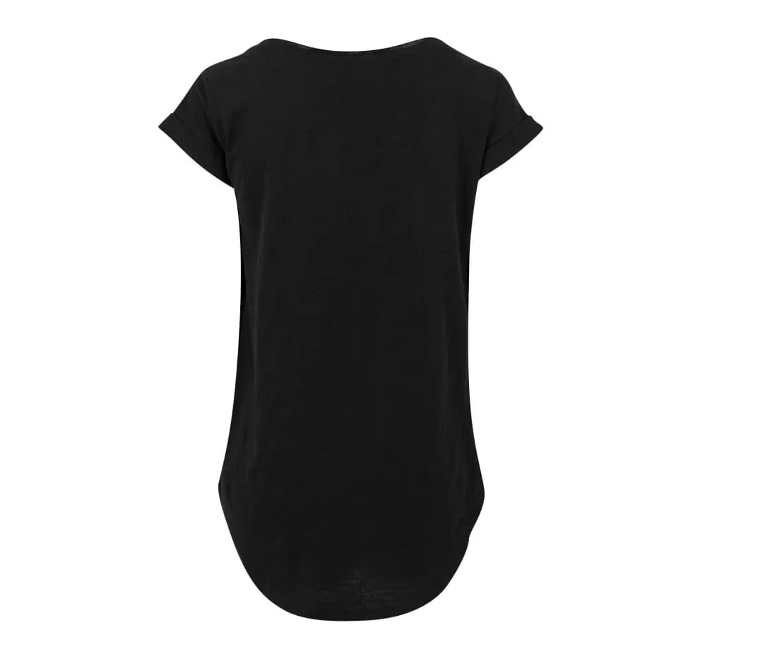 T-shirt long flammé femme