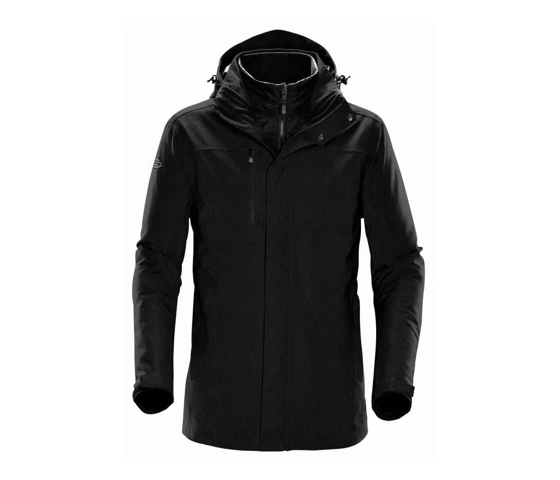 Herren Jacke «Avalanche System» – Schwarz