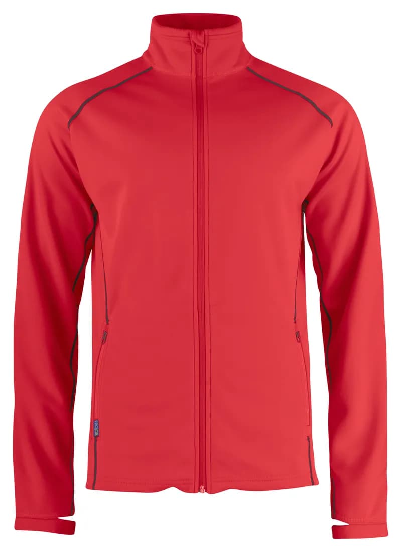 3317 Funktionaler Microfleece Jacke ohne Kapuze