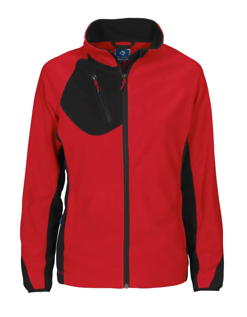 2326 Damen Microfleece Jacke