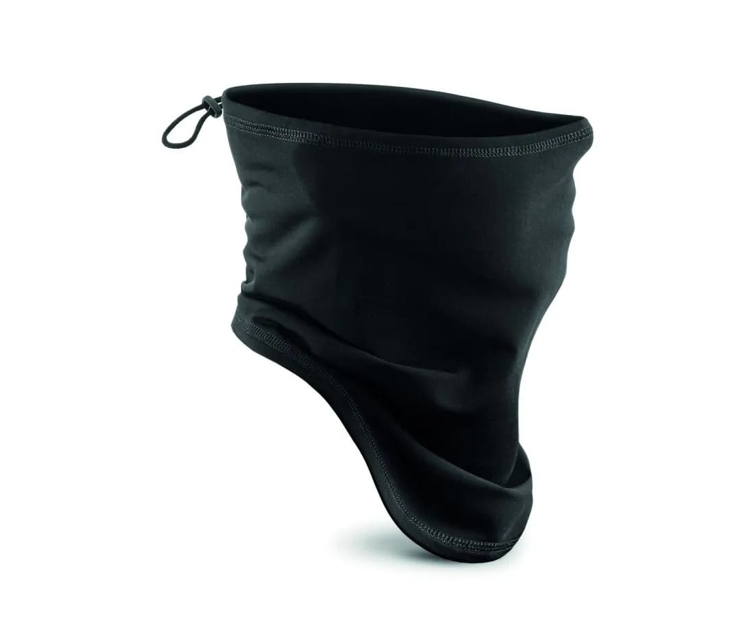 Junior Softshell Sports Tech Neck Warmer – Schwarz