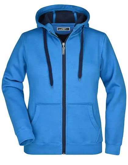 Ladies’ Doubleface Jacket – Hellblau / Marine