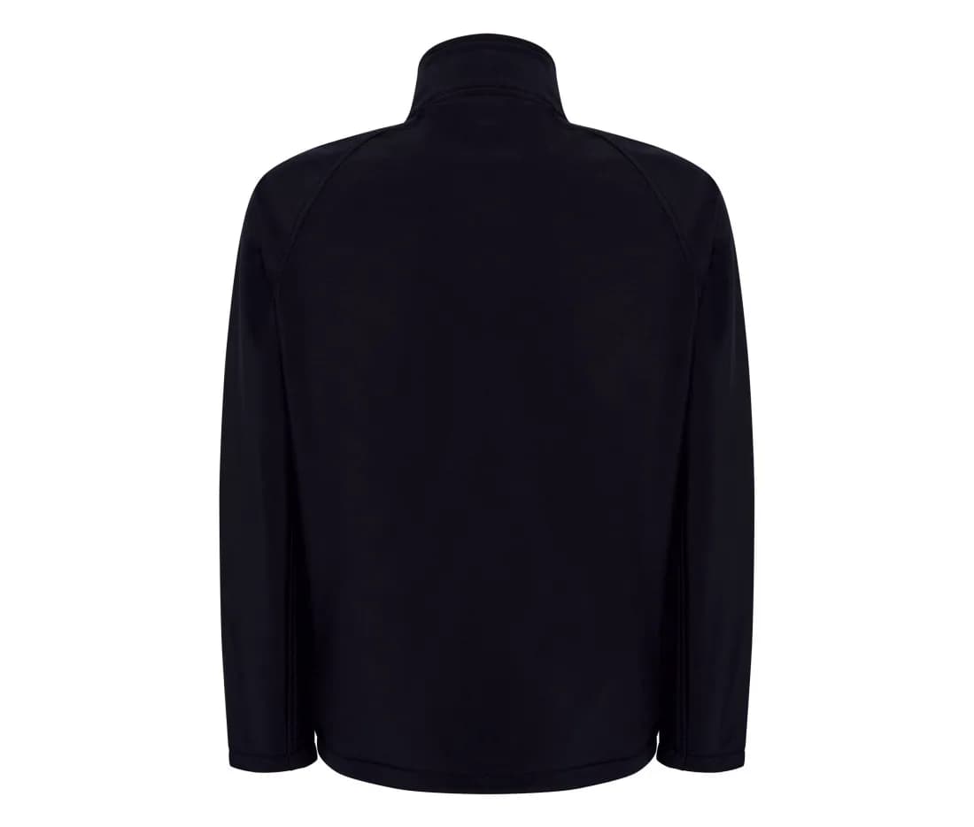 Kinder Softshelljacke – Marine – Rückansicht