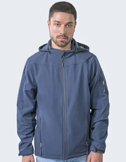 Men’s Hooded Soft-Shell Jacket