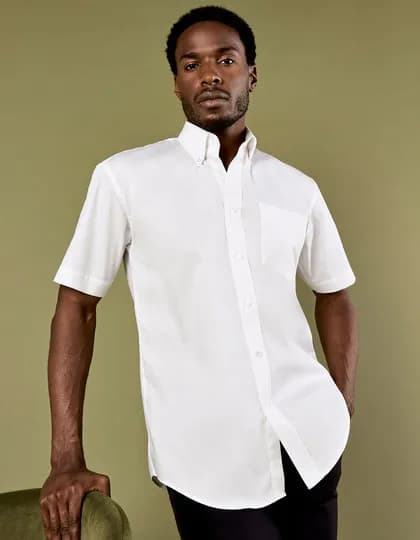 Men’s Classic Fit Premium Oxford Shirt Short Sleeve