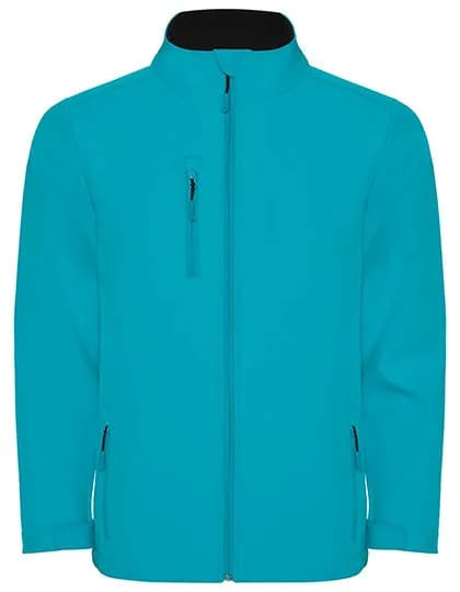 Kids’ Nebraska Softshell Jacket – Turquoise