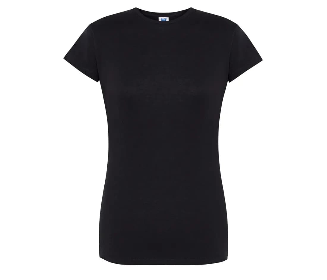 Regular Premium T-Shirt Lady – Schwarz