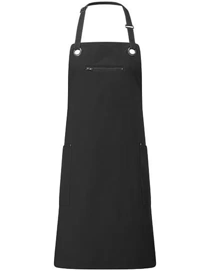 ’Barley’ Contrast Stitch Sustainable Bib Apron