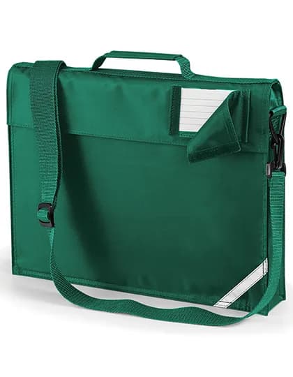 Junior Book Bag With Strap – Dunkelgrün