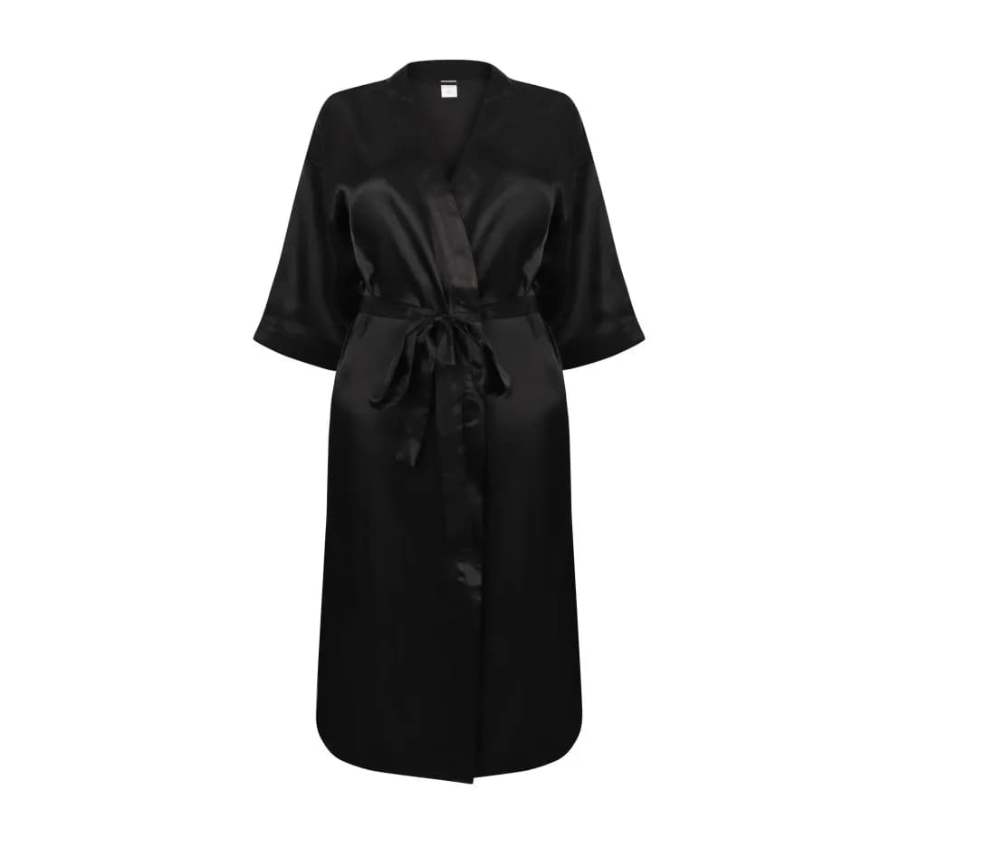 Peignoir en satin femme