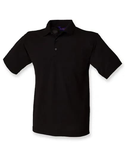 Men’s 65/35 Classic Piqué Polo Shirt – Noir