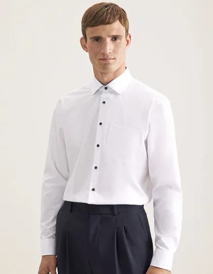 Men’s Shirt Poplin Regular Fit Long Sleeve