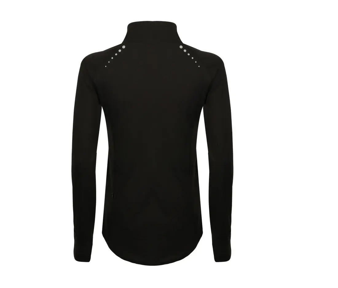 Damen Langarmshirt mit 1/4-Reissverschluss