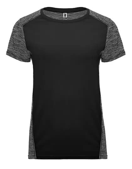Women’s Zolder T-Shirt – Schwarz / Schwarz meliert