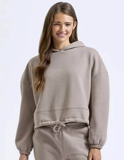 Women’s Cropped Oversize Hoodie