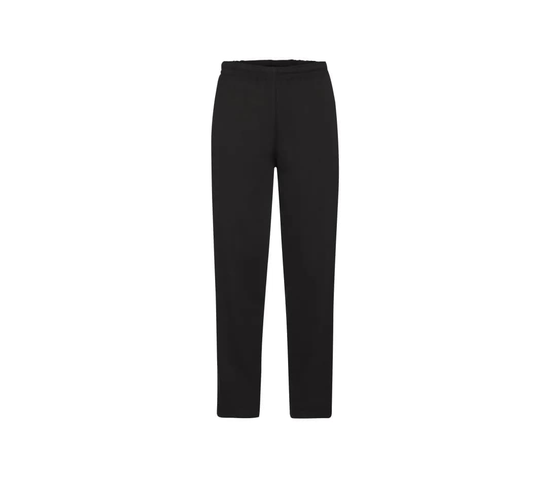 Jogginghose «Classic» ohne Bündchen – Schwarz