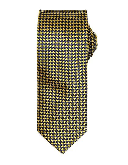 Puppy Tooth Tie – Gelb