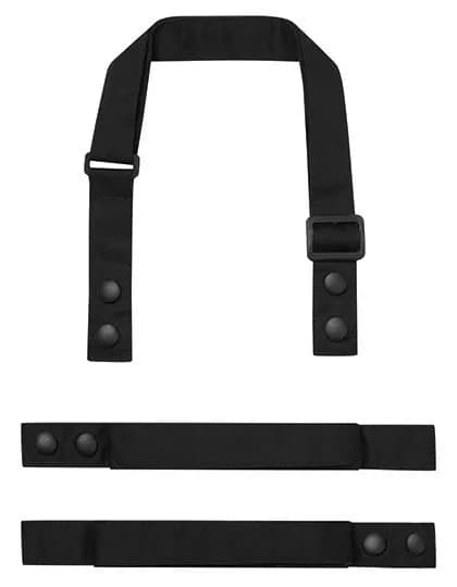 Colours Swap & Pop Apron - Strap – Schwarz
