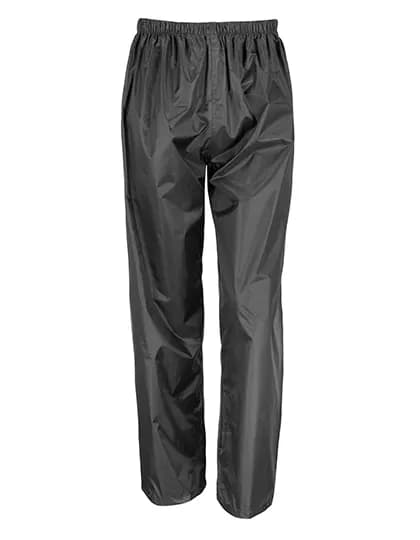 Junior Rain Trousers – Schwarz