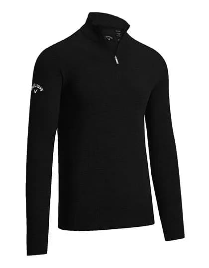 Men’s 1/4 Zipped Merino Sweater