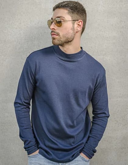 Men’s Premium Highneck Longsleeve Tees