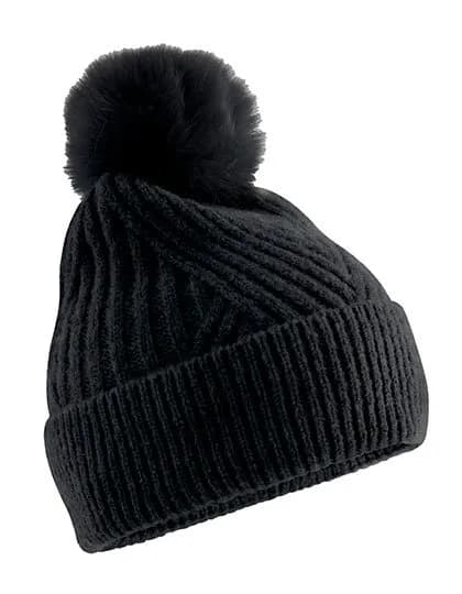Snow Luxe Beanie – Noir