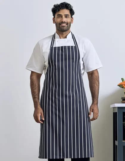 Striped Bib Apron