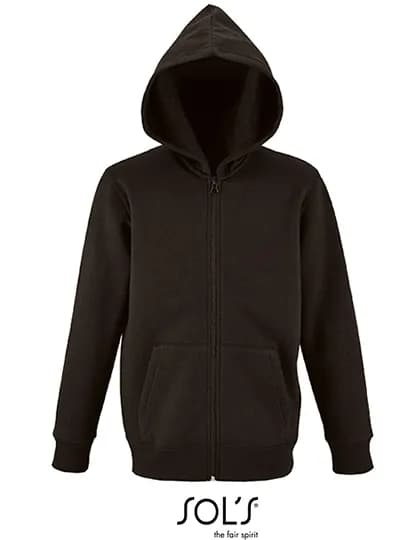 Kids’ Zip Hoodie Stone