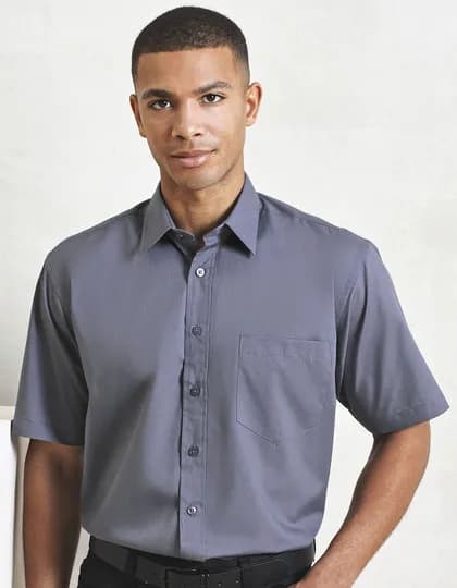 Men’s Poplin Short Sleeve Shirt