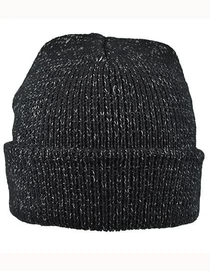 Reflective Winter Hat – Schwarz