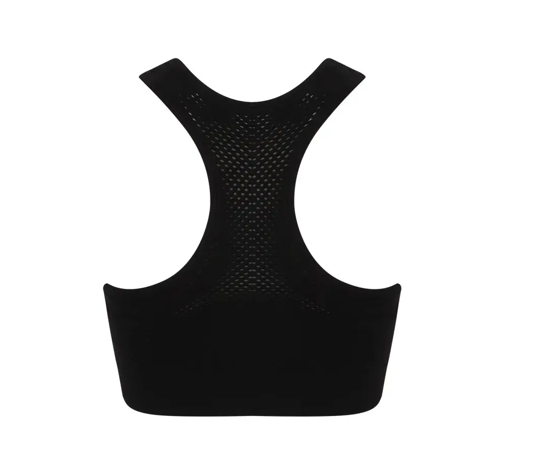 Damen nahtloses Crop-Top