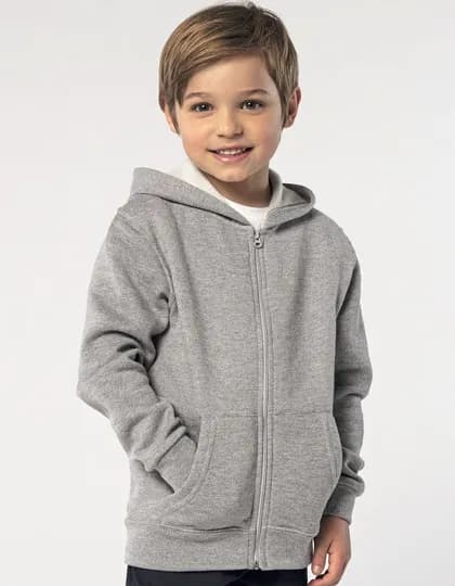 Kids’ Zip Hoodie Stone