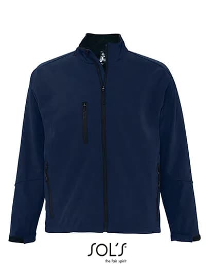 Men’s Softshell Jacket Relax – Bleu