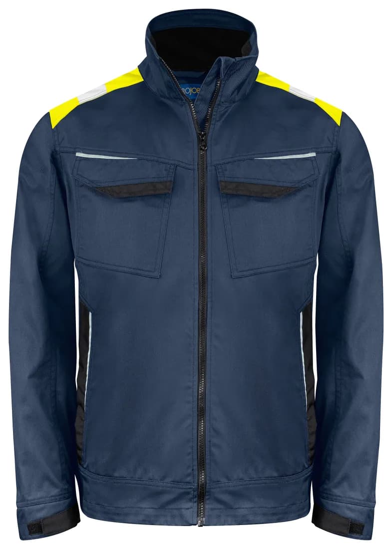 5427 Jacke mit Kontrastelementen