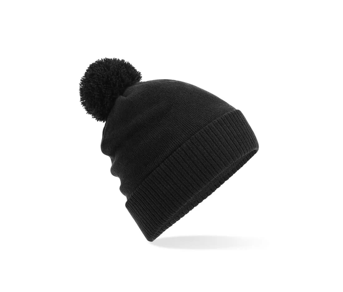 Thermo-Beanie «Snowstar®», wasserabweisend – Schwarz
