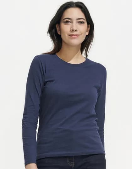 Women’s Long Sleeve T-Shirt Imperial