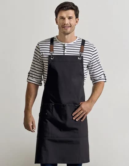 Clip ‘n’ Clasp Cross-Back Bib Apron