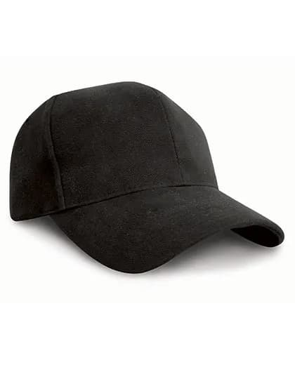 Pro-Style Heavy Cotton Cap RC025X – Schwarz