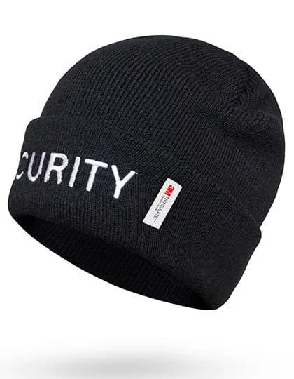 «Security» 3M Thinsulate Performance Beanie «Dalvik» – Schwarz