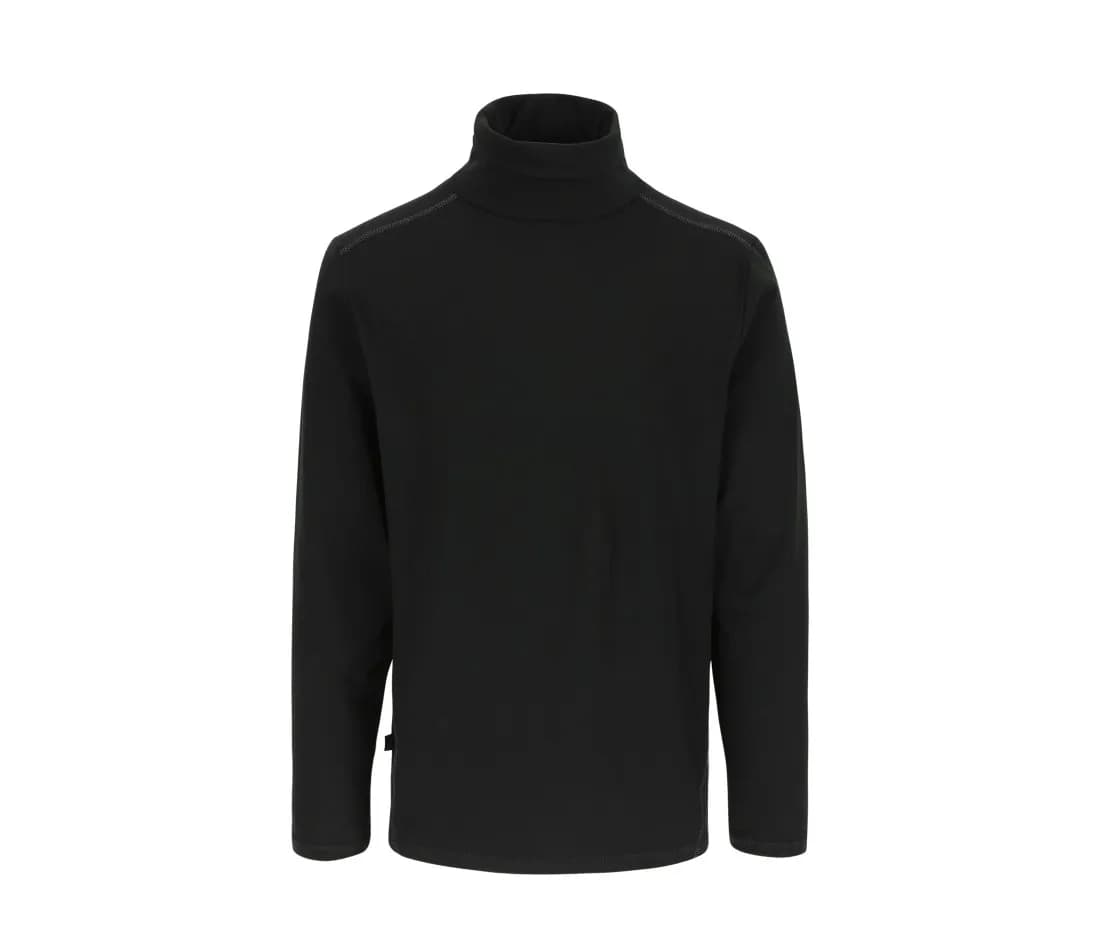 T-shirt stretch manches longues – unisexe à col roulé