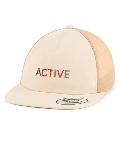 YP Classics Unstructured Mesh Active Cap – Beige / Braun