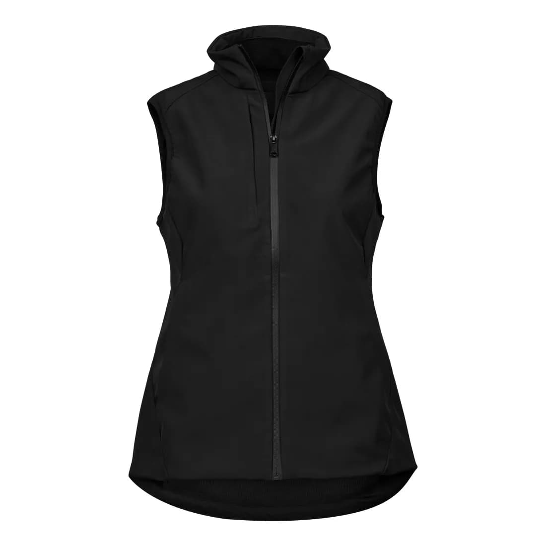 Damen Softshell-Bodywarmer «Performance» – Schwarz