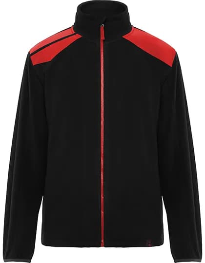 Fleece Jacket Terrano – Noir / Rouge