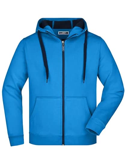 Men’s Doubleface Jacket – Hellblau / Marine